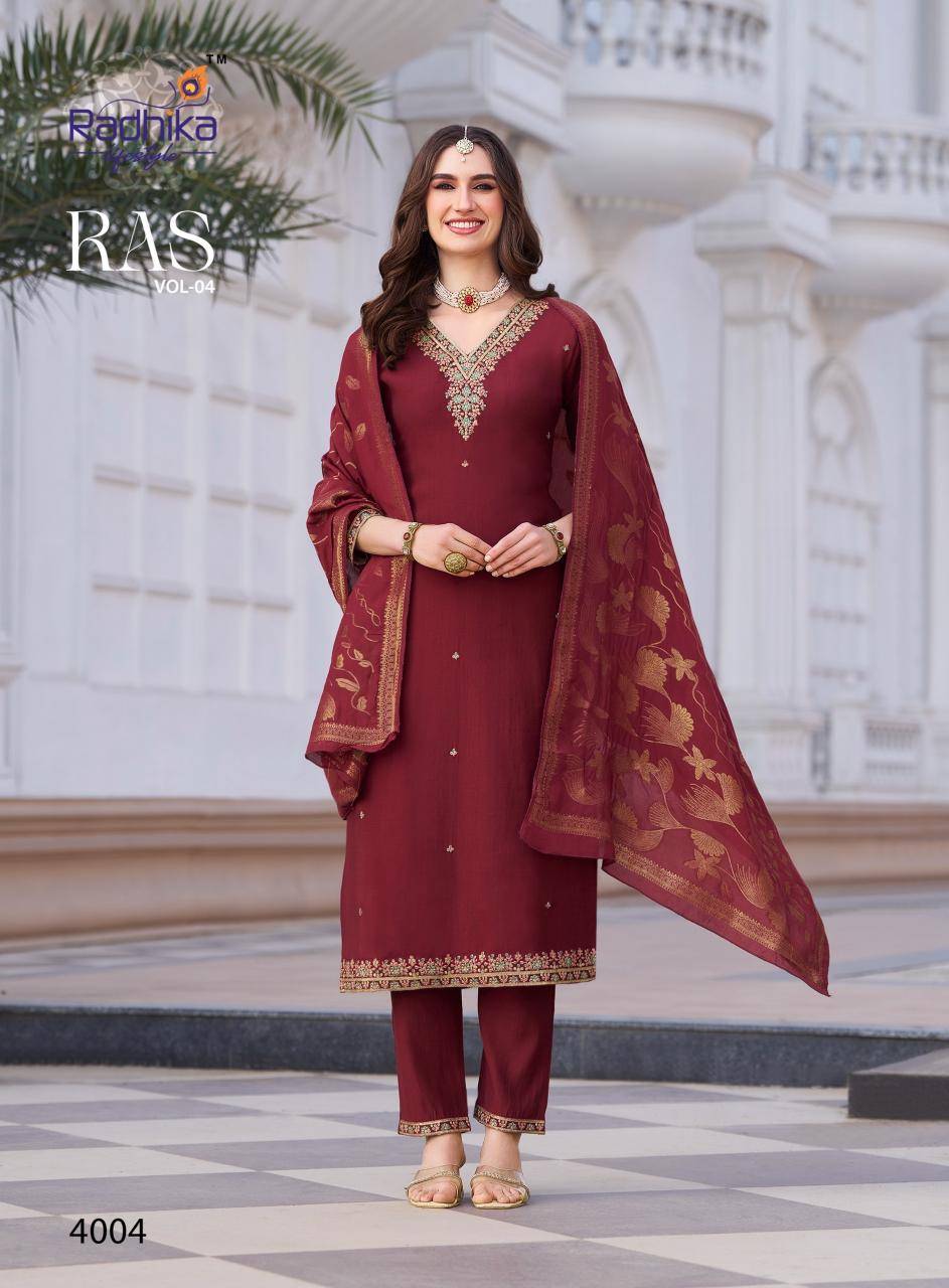 Radhika raas vol-4 Wholesale kurti supplier